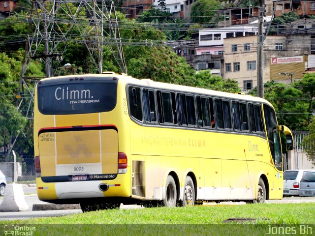 Viação Itapemirim 8095 na cidade de Vitória, Espírito Santo, Brasil, por Jones Bh. Número da foto: #1364513.