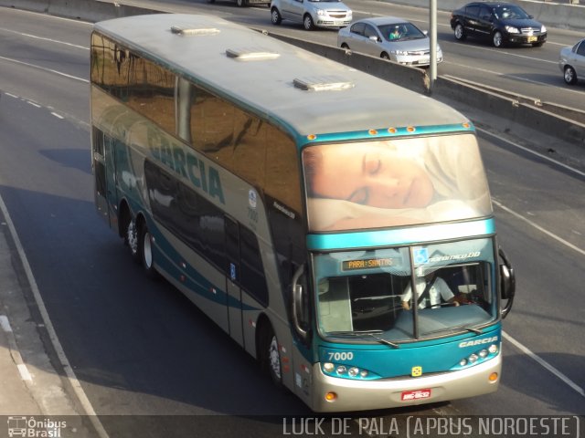 Viação Garcia 7000 na cidade de São Paulo, São Paulo, Brasil, por Luis de Ricado Brito. Número da foto: #1364321.