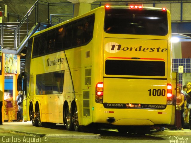 Viação Nordeste 1000 na cidade de Fortaleza, Ceará, Brasil, por Carlos Aguiar ®. Número da foto: #1364588.