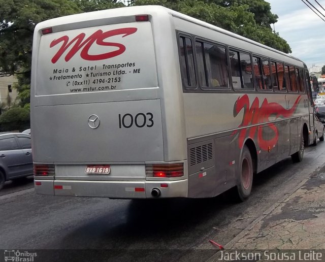 MS Tur 1003 na cidade de São Paulo, São Paulo, Brasil, por Jackson Sousa Leite. ID da foto: 1365181.