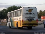 Empresa Gontijo de Transportes 9860 na cidade de Santa Bárbara, Bahia, Brasil, por Gabriel  Santos-ba. ID da foto: :id.