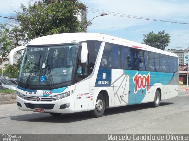 Auto Viação 1001 RJ 108.248 na cidade de Niterói, Rio de Janeiro, Brasil, por Marcelo Candido de Oliveira. Número da foto: #1366556.