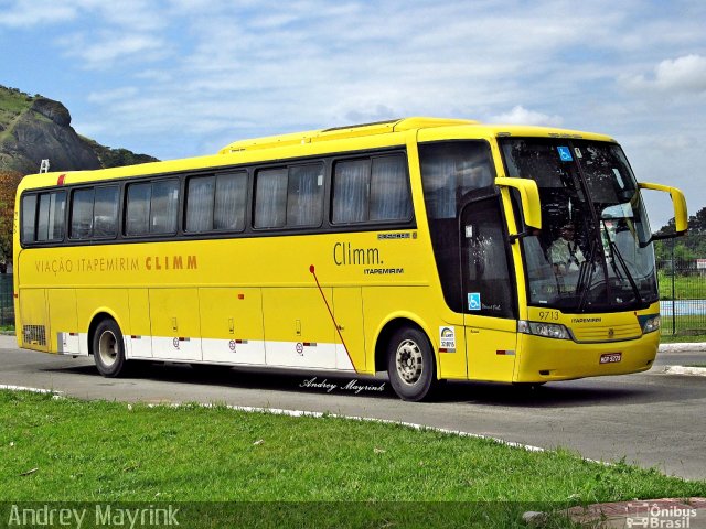 Viação Itapemirim 9713 na cidade de Vitória, Espírito Santo, Brasil, por Andrey Gustavo. Número da foto: #1366749.