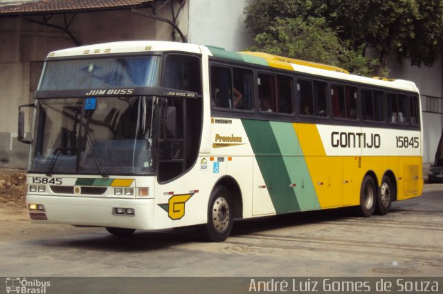 Empresa Gontijo de Transportes 15845 na cidade de Rio de Janeiro, Rio de Janeiro, Brasil, por André Luiz Gomes de Souza. ID da foto: 1368986.