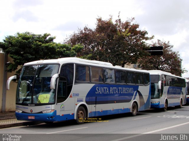VSR - Viação Santa Rita 51060 na cidade de Belo Horizonte, Minas Gerais, Brasil, por Jones Bh. Número da foto: #1368610.