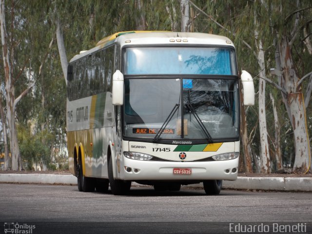 Empresa Gontijo de Transportes 17145 na cidade de Cuiabá, Mato Grosso, Brasil, por Eduardo Benetti . Número da foto: #1367806.