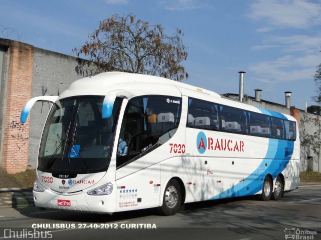 Araucar Locação de Veículos 7020 na cidade de Curitiba, Paraná, Brasil, por Paulo Roberto Chulis. ID da foto: 1368576.