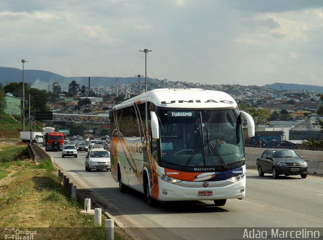 Expresso União 10200 na cidade de Belo Horizonte, Minas Gerais, Brasil, por Adão Raimundo Marcelino. ID da foto: 1371773.