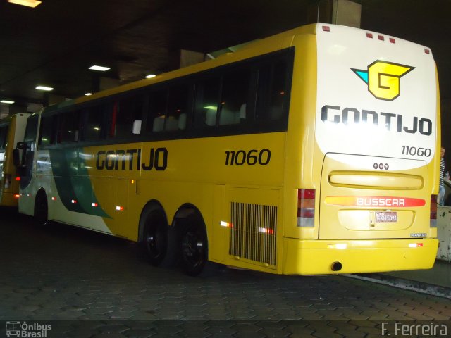 Empresa Gontijo de Transportes 11060 na cidade de Belo Horizonte, Minas Gerais, Brasil, por Fabri Ferreira. Número da foto: #1370760.