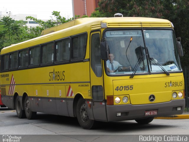 Viação Itapemirim 40155 na cidade de São Paulo, São Paulo, Brasil, por Rodrigo Coimbra. Número da foto: #1370539.