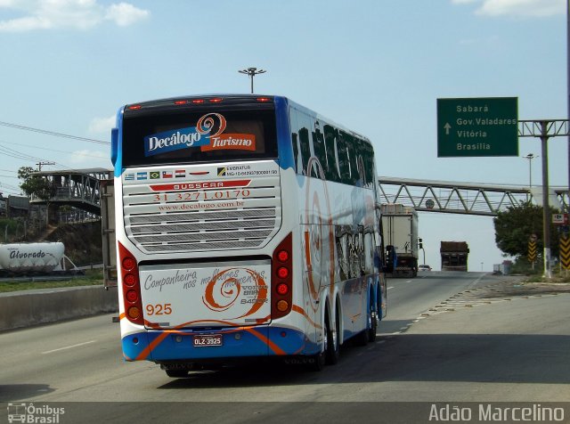 Decálogo Turismo 925 na cidade de Belo Horizonte, Minas Gerais, Brasil, por Adão Raimundo Marcelino. Número da foto: #1371793.