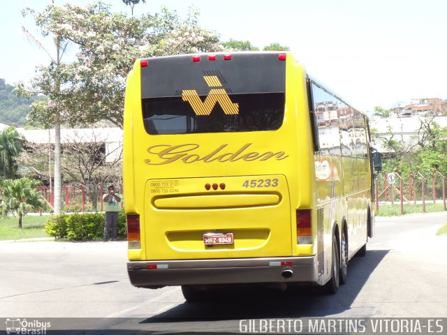 Viação Itapemirim 45233 na cidade de Vitória, Espírito Santo, Brasil, por Gilberto Martins. Número da foto: #1371343.