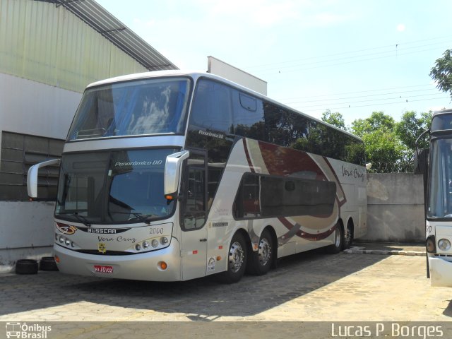 Vera Cruz Transporte e Turismo 2000 na cidade de Araxá, Minas Gerais, Brasil, por Lucas Borges . Número da foto: #1371254.