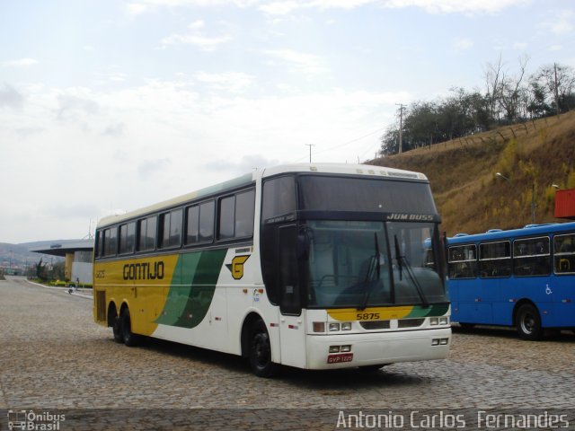 Empresa Gontijo de Transportes 5875 na cidade de João Monlevade, Minas Gerais, Brasil, por Antonio Carlos Fernandes. Número da foto: #1370149.