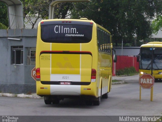 Viação Itapemirim 8221 na cidade de Vitória, Espírito Santo, Brasil, por Matheus Mendes. Número da foto: #1372285.