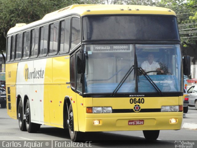 Viação Nordeste 0640 na cidade de Fortaleza, Ceará, Brasil, por Carlos Aguiar ®. Número da foto: #1373775.