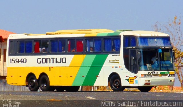 Empresa Gontijo de Transportes 15940 na cidade de Teresina, Piauí, Brasil, por Ivam Santos. ID da foto: 1319938.