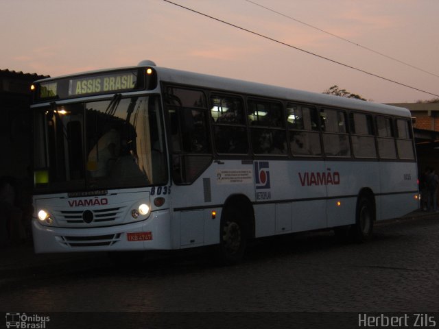 Empresa de Transporte Coletivo Viamão 8035 na cidade de Viamão, Rio Grande do Sul, Brasil, por Herbert Zils. Número da foto: #1319886.