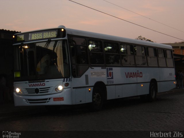 Empresa de Transporte Coletivo Viamão 8035 na cidade de Viamão, Rio Grande do Sul, Brasil, por Herbert Zils. ID da foto: 1319886.