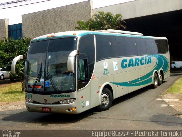 Viação Garcia 7191 na cidade de Apucarana, Paraná, Brasil, por Pedroka Ternoski. Número da foto: #1321431.