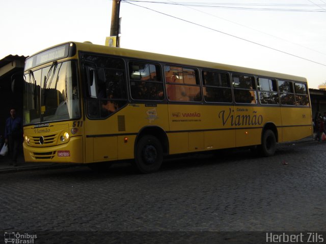 Empresa de Transporte Coletivo Viamão 511 na cidade de Viamão, Rio Grande do Sul, Brasil, por Herbert Zils. Número da foto: #1319880.