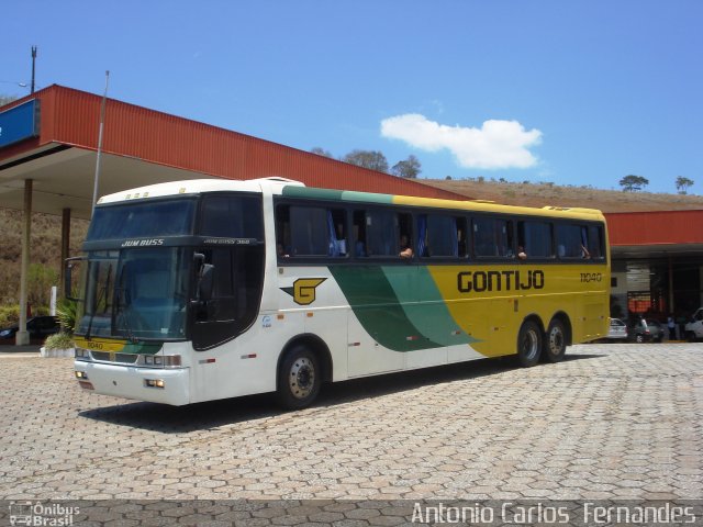 Empresa Gontijo de Transportes 11040 na cidade de João Monlevade, Minas Gerais, Brasil, por Antonio Carlos Fernandes. Número da foto: #1374315.