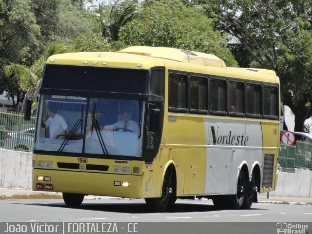 Viação Nordeste 1060 na cidade de Fortaleza, Ceará, Brasil, por João Victor. Número da foto: #1376812.
