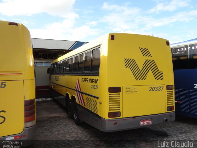 Viação Itapemirim 20337 na cidade de Campos dos Goytacazes, Rio de Janeiro, Brasil, por Luiz Claudio . Número da foto: #1377098.
