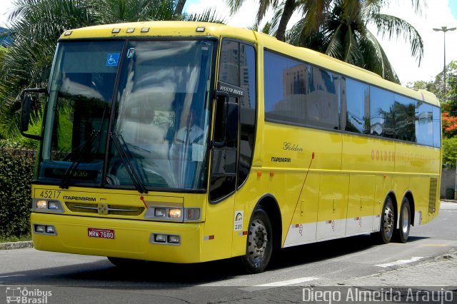 Viação Itapemirim 45217 na cidade de Salvador, Bahia, Brasil, por Diego Almeida Araujo. Número da foto: #1376942.