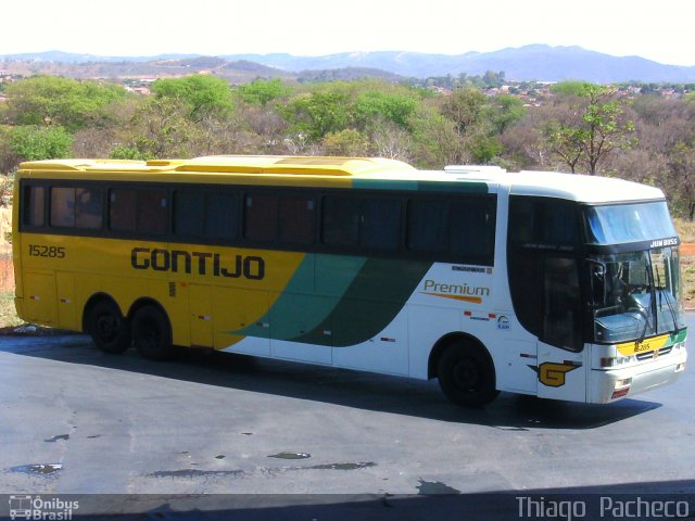 Empresa Gontijo de Transportes 15285 na cidade de Montes Claros, Minas Gerais, Brasil, por Thiago  Pacheco. ID da foto: 1321719.