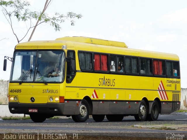 Viação Itapemirim 40485 na cidade de Teresina, Piauí, Brasil, por João Victor. ID da foto: 1322538.