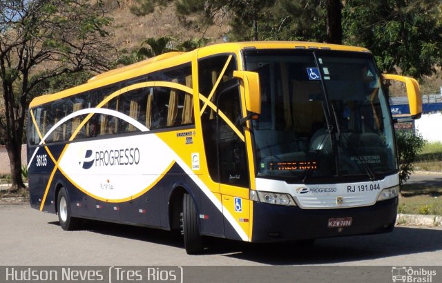 Viação Progresso RJ 191.044 na cidade de Três Rios, Rio de Janeiro, Brasil, por Hudson Neves. Número da foto: #1322725.