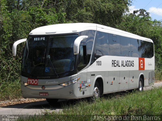 Real Alagoas de Viação 1100 na cidade de Recife, Pernambuco, Brasil, por Alessandro de Bem Barros. ID da foto: 1322771.