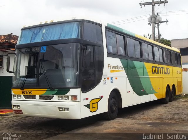 Empresa Gontijo de Transportes 15705 na cidade de Feira de Santana, Bahia, Brasil, por Gabriel  Santos-ba. Número da foto: #1323119.