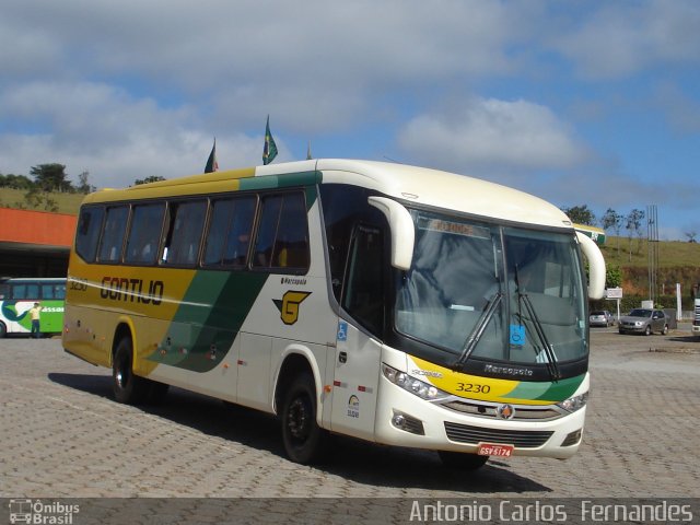 Empresa Gontijo de Transportes 3230 na cidade de João Monlevade, Minas Gerais, Brasil, por Antonio Carlos Fernandes. Número da foto: #1321687.