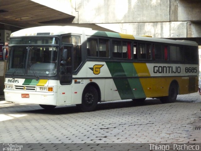 Empresa Gontijo de Transportes 8685 na cidade de Belo Horizonte, Minas Gerais, Brasil, por Thiago  Pacheco. ID da foto: 1323502.