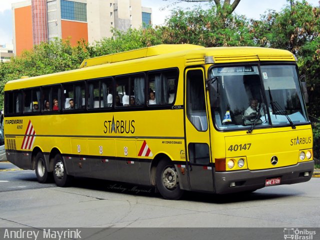 Viação Itapemirim 40147 na cidade de São Paulo, São Paulo, Brasil, por Andrey Gustavo. ID da foto: 1324445.