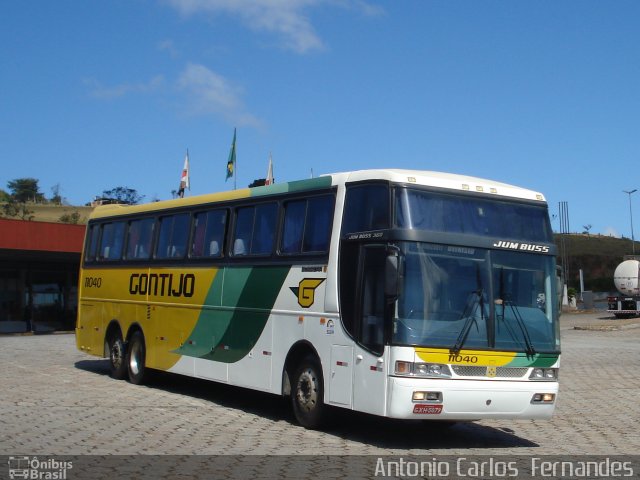 Empresa Gontijo de Transportes 11040 na cidade de João Monlevade, Minas Gerais, Brasil, por Antonio Carlos Fernandes. Número da foto: #1323452.