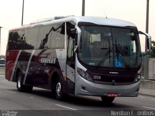 N&N Express 358 na cidade de São Paulo, São Paulo, Brasil, por Nerilton F.  ônibus. Número da foto: #1324430.