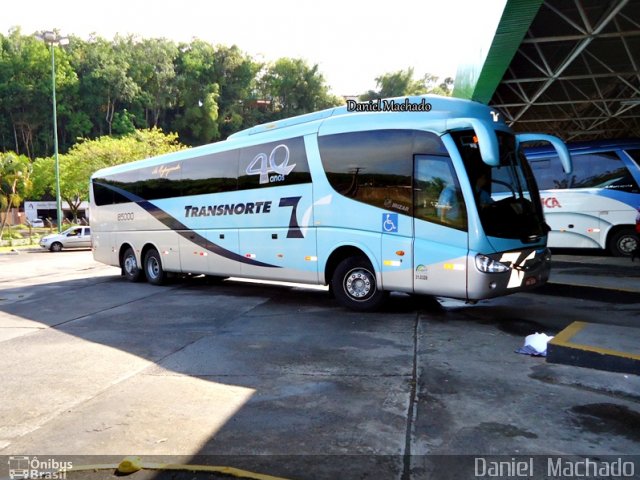 Transnorte - Transporte e Turismo Norte de Minas 85000 na cidade de Ilhéus, Bahia, Brasil, por Daniel  Machado. Número da foto: #1323650.