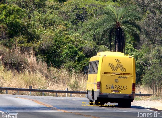 Viação Itapemirim 40405 na cidade de Sabará, Minas Gerais, Brasil, por Jones Bh. ID da foto: 1324032.