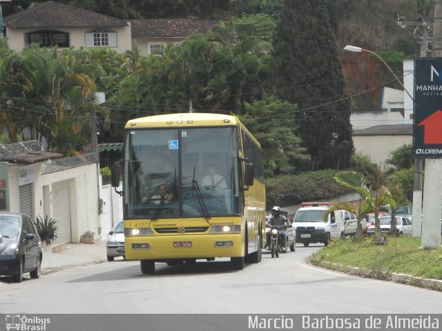 Viação Itapemirim 45273 na cidade de Cachoeiro de Itapemirim, Espírito Santo, Brasil, por Marcio  Barbosa de Almeida. Número da foto: #1323596.