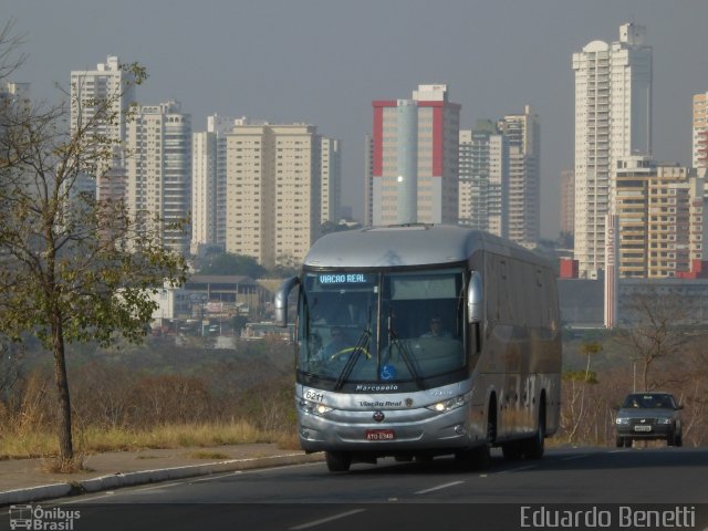Viação Real 6211 na cidade de Cuiabá, Mato Grosso, Brasil, por Eduardo Benetti . Número da foto: #1325118.