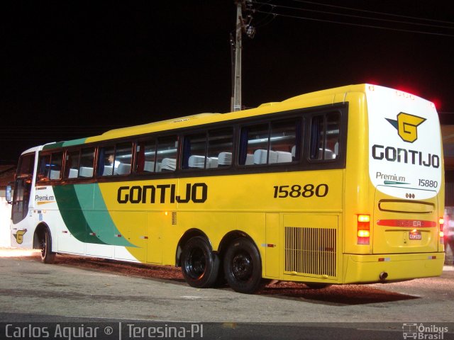 Empresa Gontijo de Transportes 15880 na cidade de Teresina, Piauí, Brasil, por Carlos Aguiar ®. ID da foto: 1326445.