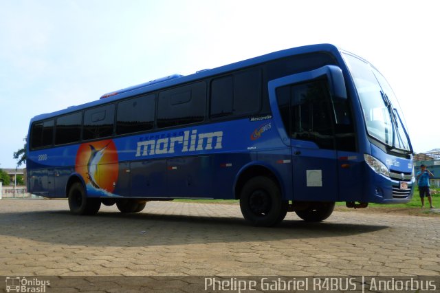Expresso Marlim 2203 na cidade de Porto Velho, Rondônia, Brasil, por Phelipe Gabriel Campos de Souza. Número da foto: #1325397.
