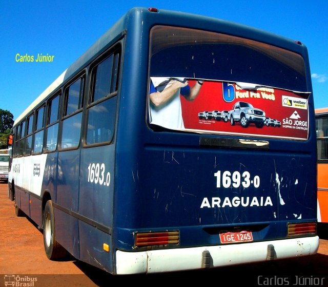 Rápido Araguaia 1693-0 na cidade de Goiânia, Goiás, Brasil, por Carlos Júnior. Número da foto: #1325664.