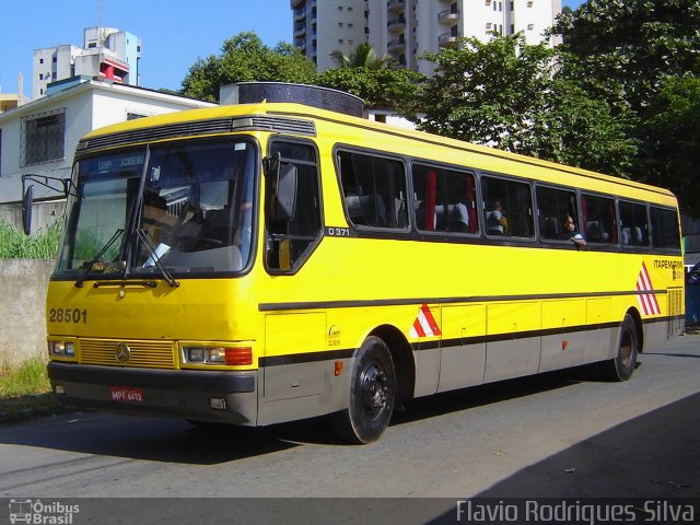 Viação Itapemirim 28501 na cidade de Cachoeiro de Itapemirim, Espírito Santo, Brasil, por Flavio Rodrigues Silva. ID da foto: 1325938.