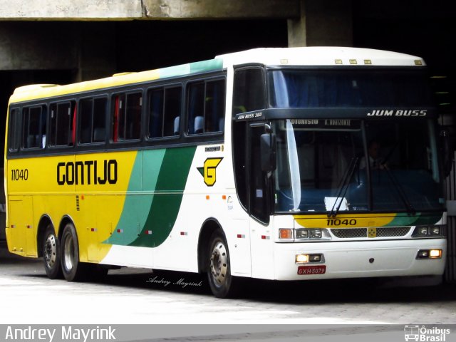 Empresa Gontijo de Transportes 11040 na cidade de Belo Horizonte, Minas Gerais, Brasil, por Andrey Gustavo. ID da foto: 1326217.