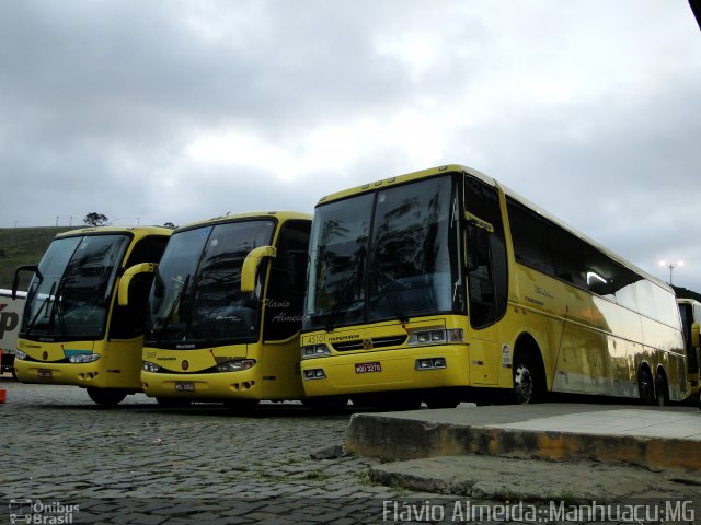 Viação Itapemirim 45101 na cidade de Manhuaçu, Minas Gerais, Brasil, por Flávio Almeida. ID da foto: 1325824.