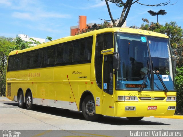 Viação Itapemirim 45307 na cidade de São Paulo, São Paulo, Brasil, por Gabriel Valladares. Número da foto: #1327418.